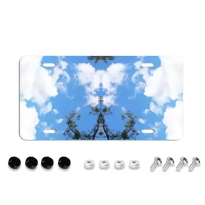 Holy Cloud Smokes License Plate Frame (Four-Hole)