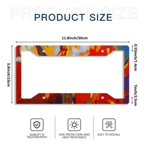 Tulips License Plate Frame (Four-Hole)