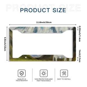 The White Horse License Plate Frame (Four-Hole)