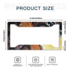 King License Plate Frame (Four-Hole)