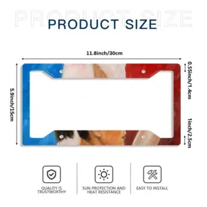 Claire Martin License Plate Frame (Four-Hole)