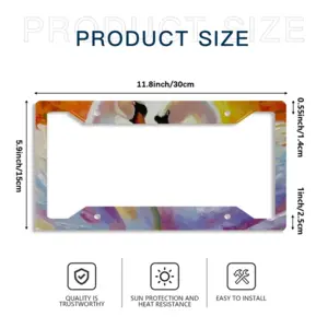 Swan Song License Plate Frame (Four-Hole)