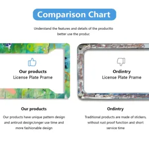 Inside Ocean License Plate Frame (Four-Hole)