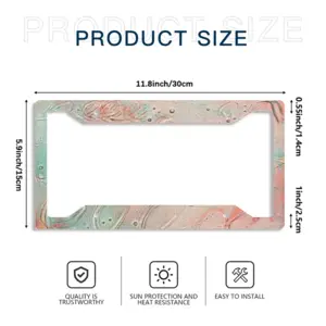 Pleasure License Plate Frame (Four-Hole)