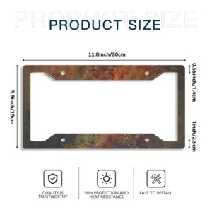 Eloquence License Plate Frame (Four-Hole)