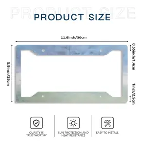 Freedom License Plate Frame (Four-Hole)