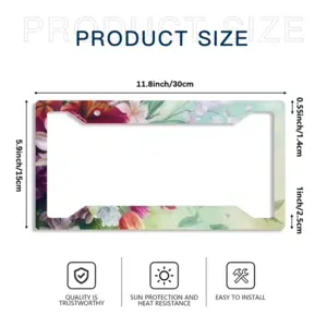 Magic Of The Spring License Plate Frame (Four-Hole)