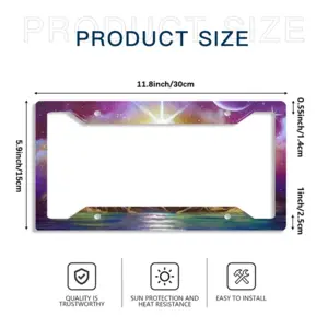 Dream Island License Plate Frame (Four-Hole)