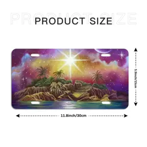 Dream Island License Plate Frame (Four-Hole)