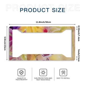 Allure License Plate Frame (Four-Hole)