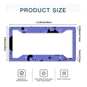 Space 6 License Plate Frame (Four-Hole)