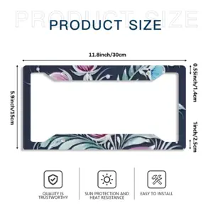 Night Pleasure License Plate Frame (Four-Hole)