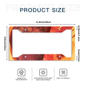 Mimosa License Plate Frame (Four-Hole)