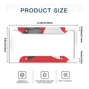 Two Ways License Plate Frame (Four-Hole)