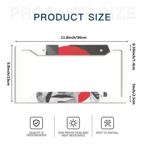 Fundamental License Plate Frame (Four-Hole)