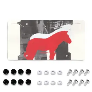 Wwf Przewalskis Horse License Plate Frame (Four-Hole)