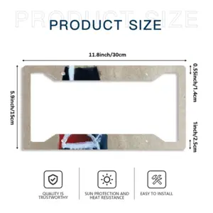 Pepsi License Plate Frame (Four-Hole)