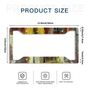 #90-2021 License Plate Frame (Four-Hole)