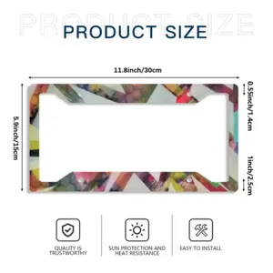 #74-2021 License Plate Frame (Four-Hole)