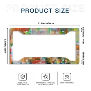 Greenery License Plate Frame (Four-Hole)