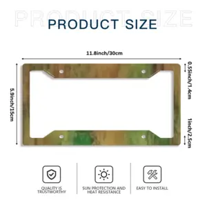 #66-2021 License Plate Frame (Four-Hole)