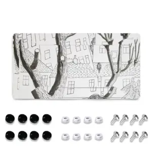 Trees License Plate Frame (Four-Hole)