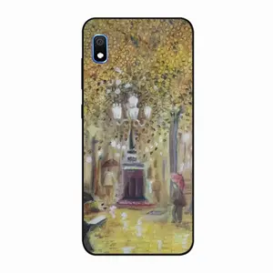 Barcelona On A Rainy Night Samsung Galaxy A10 Phone Case