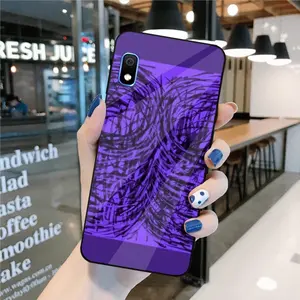 Purple Swirl Samsung Galaxy A10 Phone Case