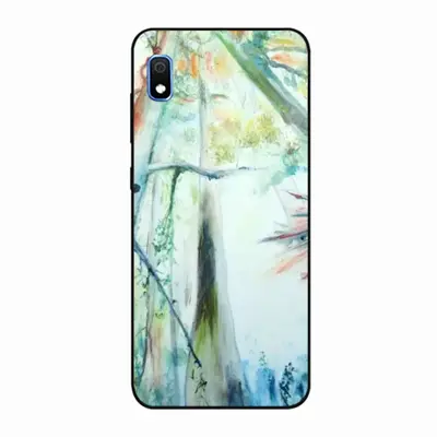 The Monkey King Sitting On A Tree Watching The Sun Samsung Galaxy A10 Phone Case