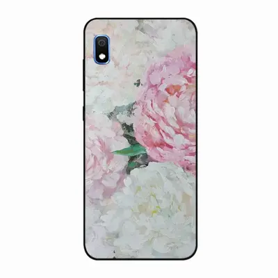 Large Peony Palette Knife Samsung Galaxy A10 Phone Case