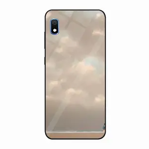 Beach With Three Visitors And A Pole Samsung Galaxy A10 Phone Case