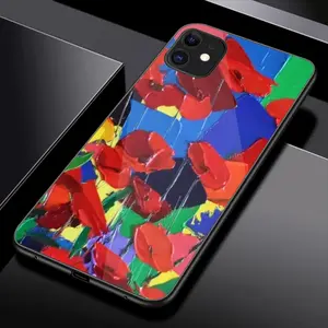 Poppies iPhone 11 Phone Case (Tempered Film)