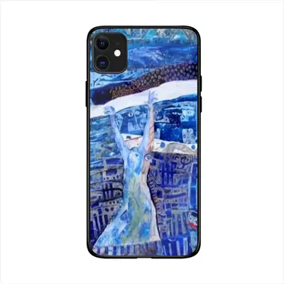 True Blue iPhone 11 Phone Case (Tempered Film)