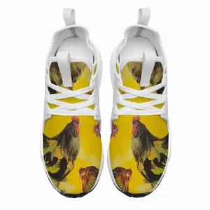 Men Rooster And Chickens NM-2 Popcorn Shoes