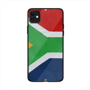 Pubic Flag South Africa iPhone 11 Phone Case (Tempered Film)