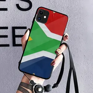 Pubic Flag South Africa iPhone 11 Phone Case (Tempered Film)