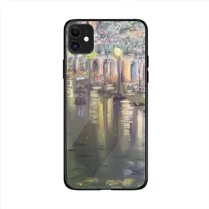 Paris On A Rainy Night iPhone 11 Phone Case (Tempered Film)