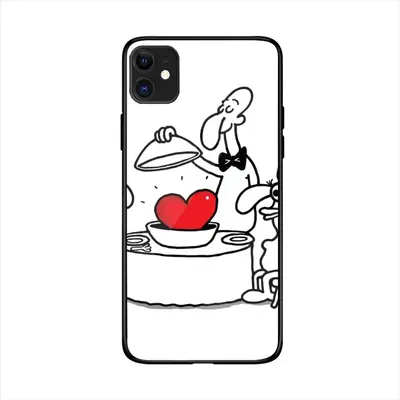 The Taste Of Love iPhone 11 Phone Case (Tempered Film)