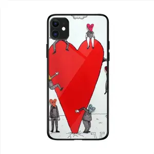 Love Is All Around iPhone 11 Phone Case (Tempered Film)