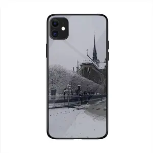 Notre Dame Of Paris From Rue Du Cloitre iPhone 11 Phone Case (Tempered Film)