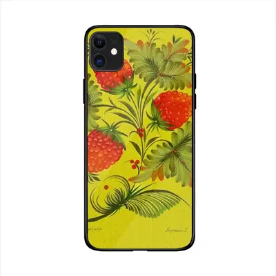 Raspberry iPhone 11 Phone Case (Tempered Film)