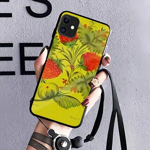 Raspberry iPhone 11 Phone Case (Tempered Film)