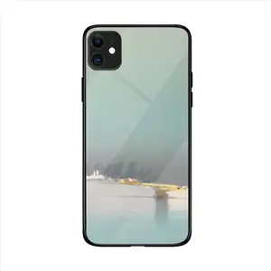 Lagoon With Two Boats iPhone 11 Phone Case (Tempered Film)