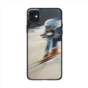 The Skier iPhone 11 Phone Case (Tempered Film)