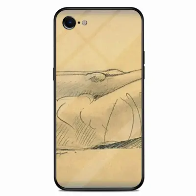 Half Nude Couching iPhone 7/8 Phone Case (Tempered Film)