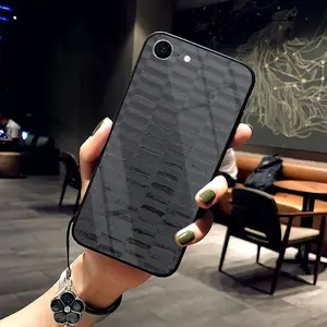 Black iPhone 7/8 Phone Case (Tempered Film)