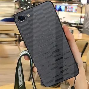 Black iPhone 7/8 Phone Case (Tempered Film)