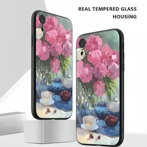 Still Life With Peonies iPhone XR Phone Case (Tempered Film)