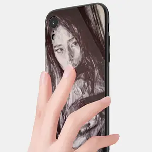 Portrait Of Gong Li iPhone XR Phone Case (Tempered Film)