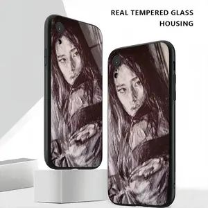 Portrait Of Gong Li iPhone XR Phone Case (Tempered Film)